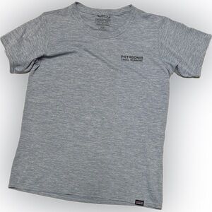 Patagonia Heather Gray Short Sleeve Tee | Sz XS